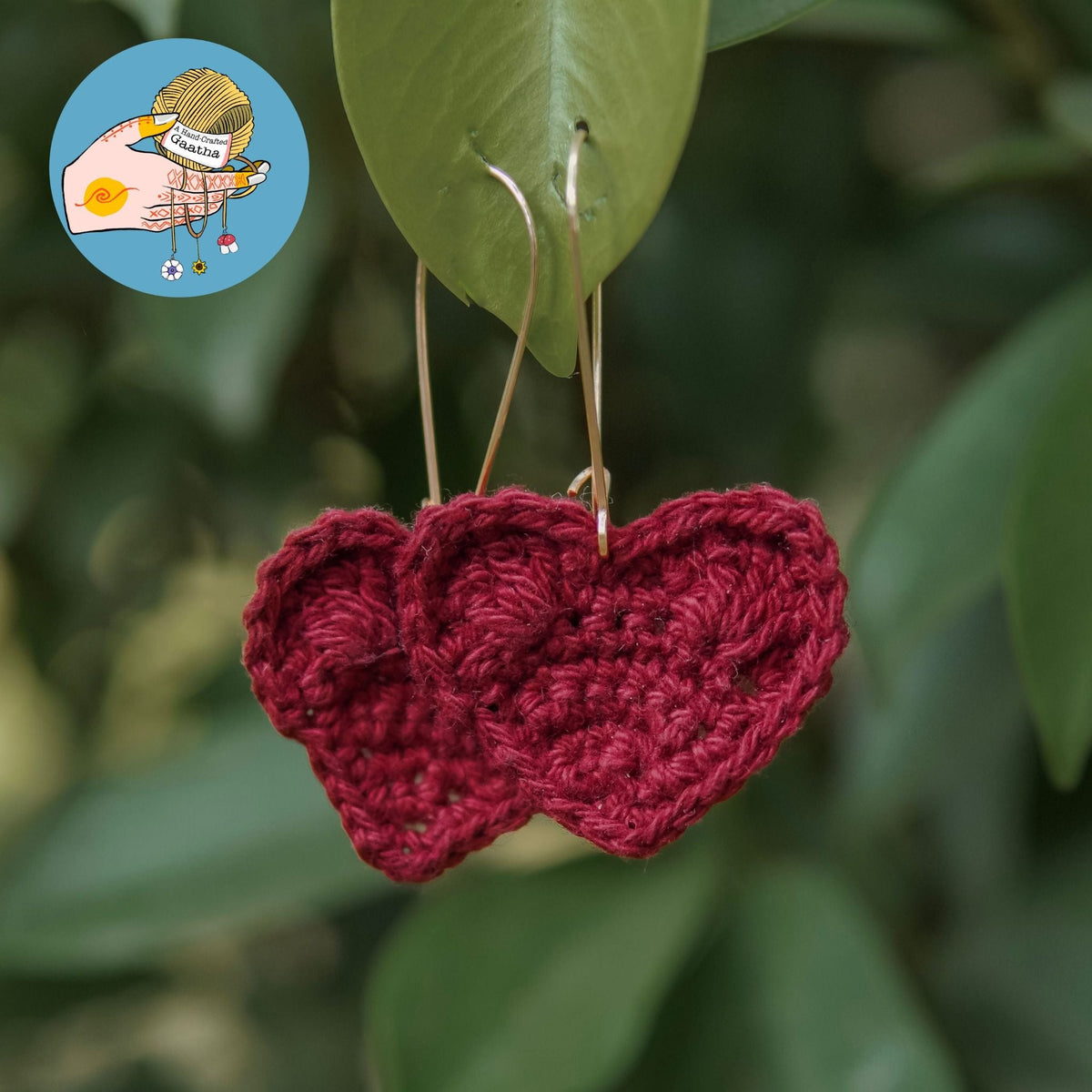 {product_title} – Handmade Crochet Earrings | A Hand Crafted Gaatha