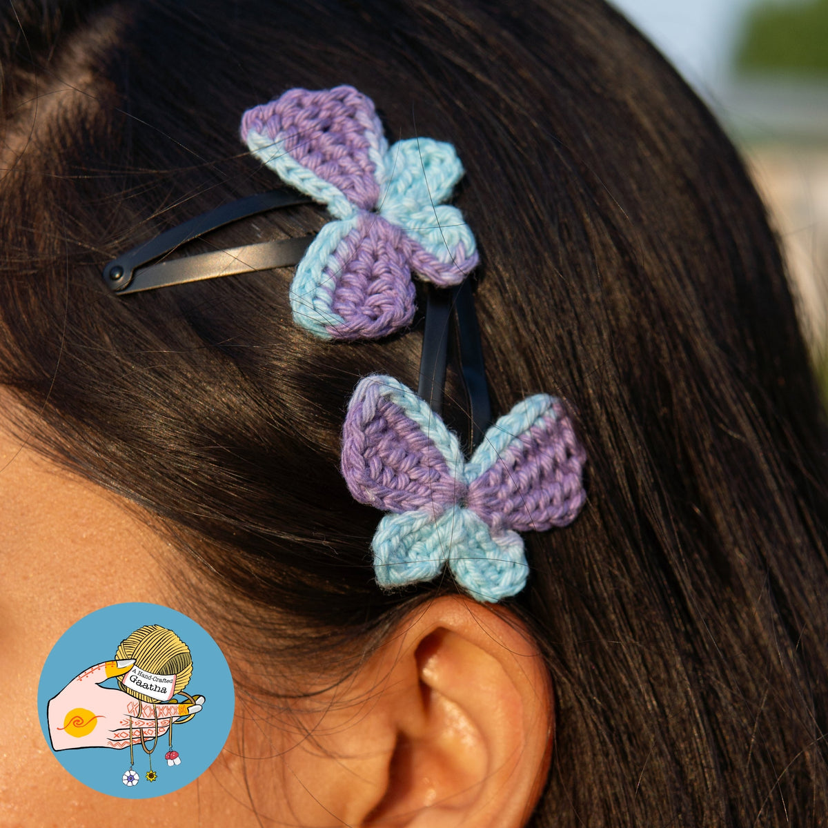 {product_title} – Handmade Crochet Earrings | A Hand Crafted Gaatha