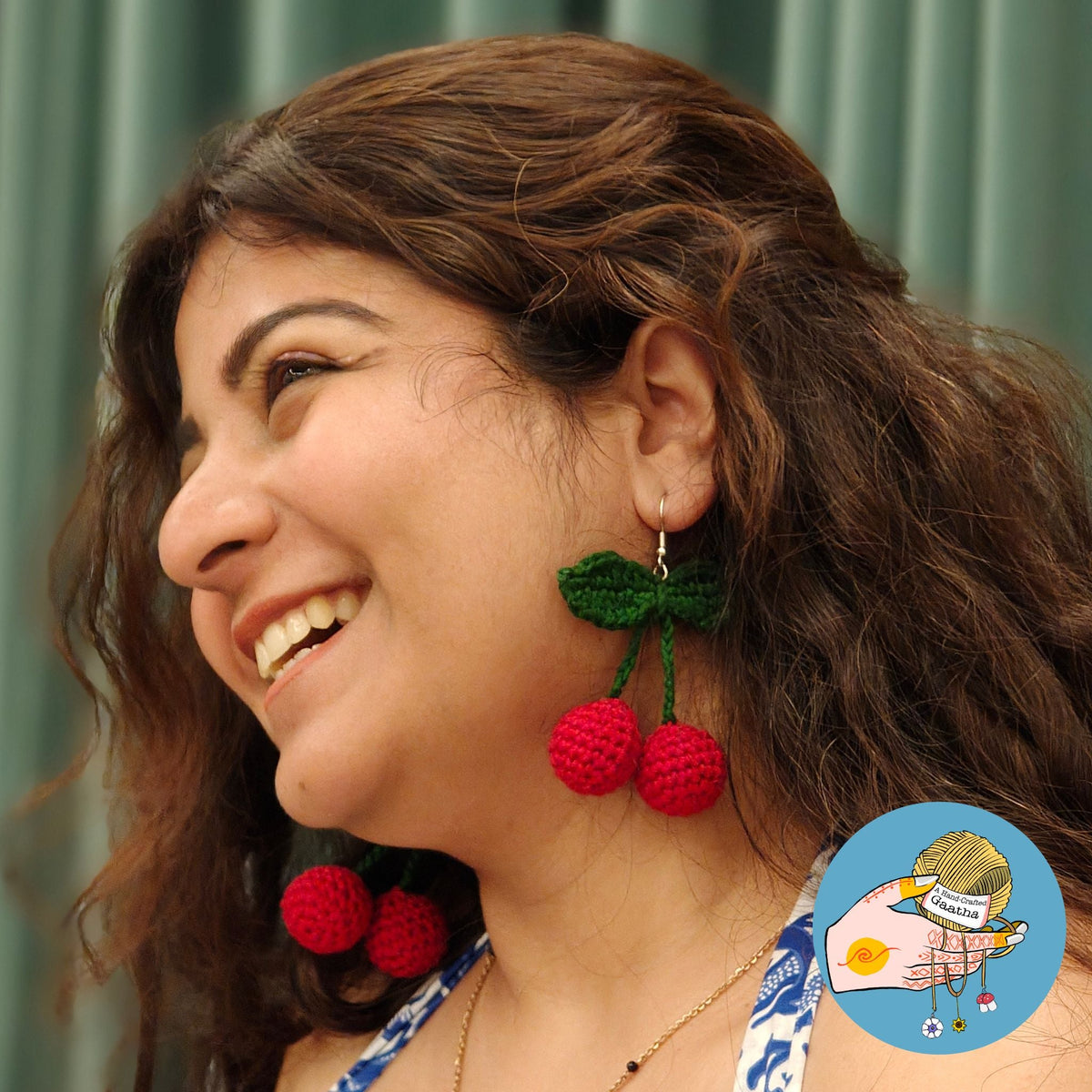 {product_title} – Handmade Crochet Earrings | A Hand Crafted Gaatha
