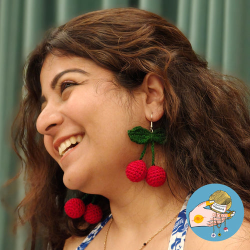 {product_title} – Handmade Crochet Earrings | A Hand Crafted Gaatha