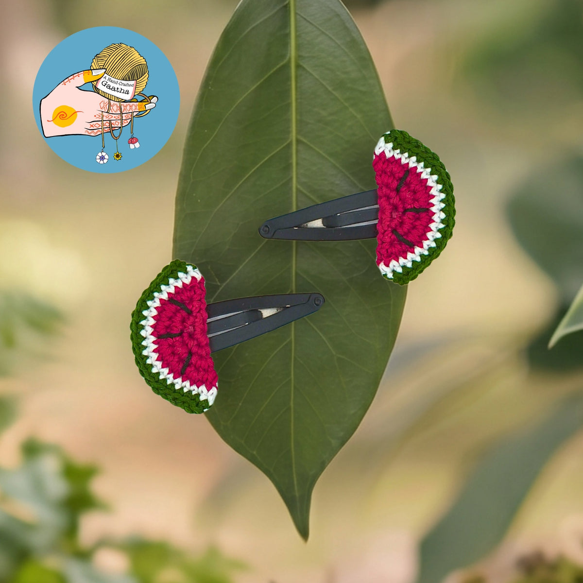 {product_title} – Handmade Crochet Earrings | A Hand Crafted Gaatha