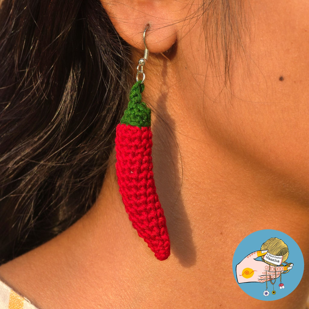 {product_title} – Handmade Crochet Earrings | A Hand Crafted Gaatha