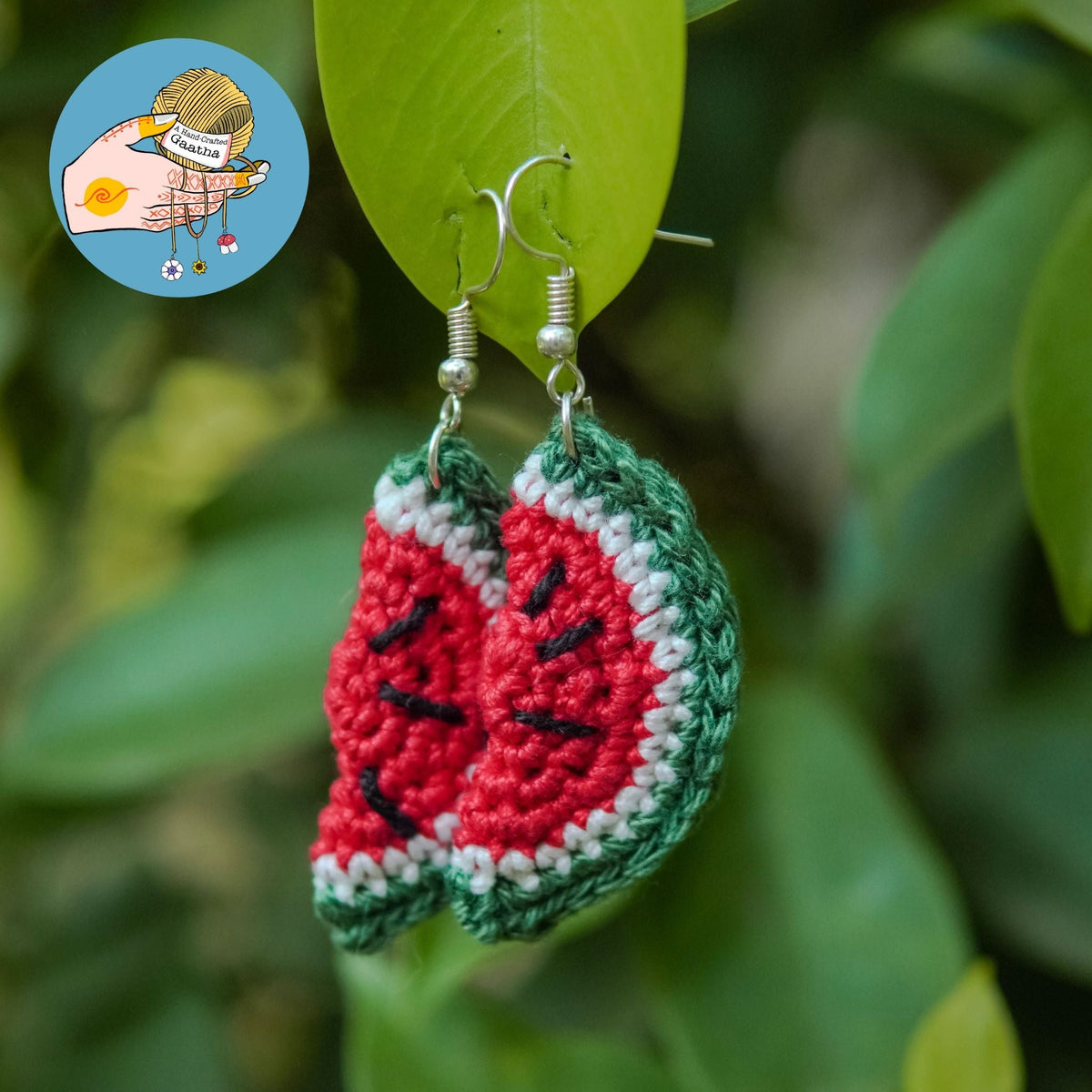 {product_title} – Handmade Crochet Earrings | A Hand Crafted Gaatha