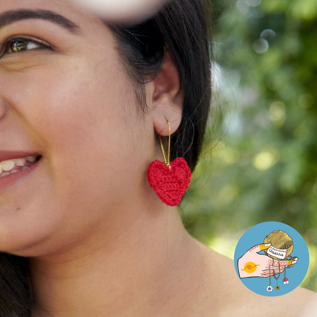 {product_title} – Handmade Crochet Earrings | A Hand Crafted Gaatha