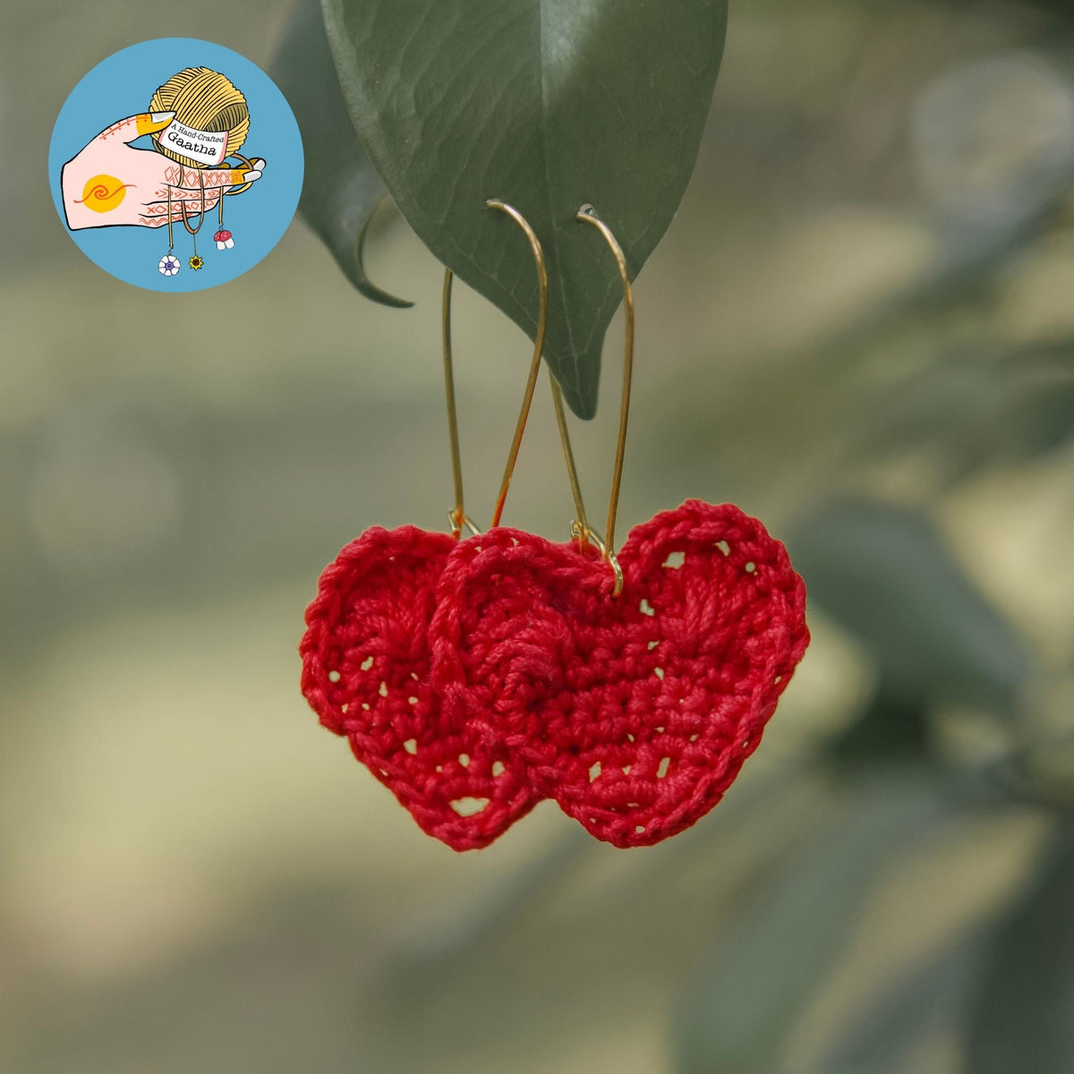 {product_title} – Handmade Crochet Earrings | A Hand Crafted Gaatha