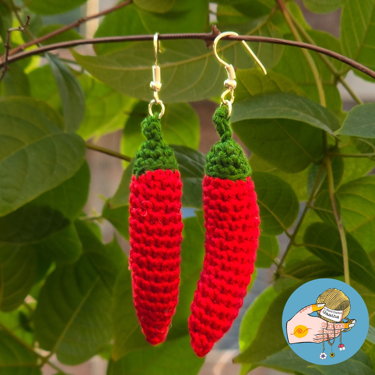 {product_title} – Handmade Crochet Earrings | A Hand Crafted Gaatha