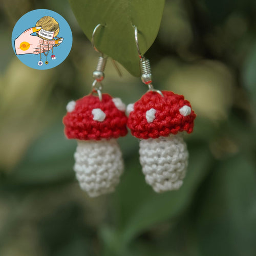 {product_title} – Handmade Crochet Earrings | A Hand Crafted Gaatha